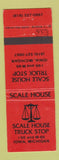 Matchbook Cover - Scale House Truck Stop Ionia MI