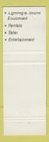 Matchbook Cover - Salvadors Restaurant Detroit MI