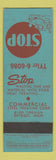 Matchbook Cover - Commercial Steel Treating Detroit MI SAMPLE