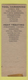 Matchbook Cover - Commercial Steel Treating Detroit MI SAMPLE