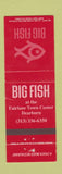 Matchbook Cover - Big Fish Dearborn MI