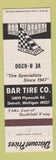 Matchbook Cover - Bar Tire Detroit MI