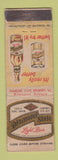 Matchbook Cover - Diamond State Light Beer Wilmington DE WORN