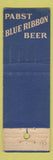Matchbook Cover - Pabst Blue Ribbon Beer feature WEAR