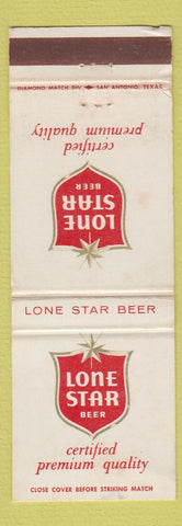 Matchbook Cover - Lone Star Beer WEAR
