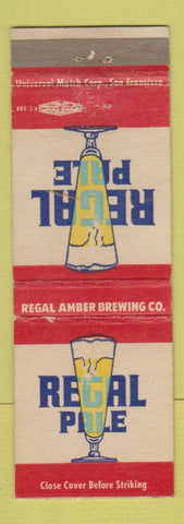 Matchbook Cover - Regal Pale Beer WEAR