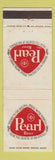 Matchbook Cover - Pearl Beer WEAR