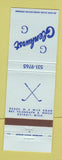 Matchbook Cover - Glenhurst Country Club Detroit MI