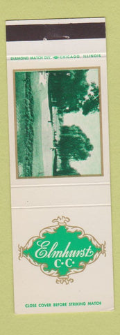 Matchbook Cover - Elmhurst Country Club