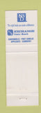 Matchbook Cover - Huron Shores Golf Club Port Sanilac MI