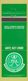 Matchbook Cover - PGA Sheraton Resort Golf Palm Beach Gardens FL