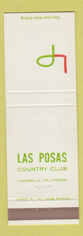 Matchbook Cover - Las Posas Country Club Camarillo CA