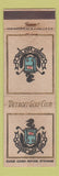 Matchbook Cover - Detroit Golf Club MI WORN