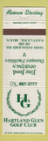 Matchbook Cover - Hartland Glen Golf Club Hartland MI