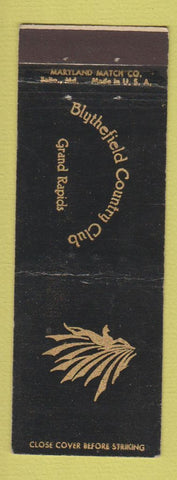 Matchbook Cover - Blythefield Country Club Grand Rapid MI
