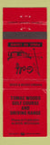 Matchbook Cover - Tomac Woods Golf Course Albion MI