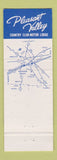 Matchbook Cover - Pleasant Valley Country Club Sutton MA WEAR