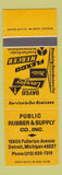 Matchbook Cover - Republic Rubber & Supply Detroit MI SAMPLE