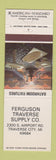 Matchbook Cover - Ferguson Traverse Supply Bathroom Fixtures Traverse City MI
