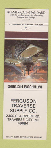 Matchbook Cover - Ferguson Traverse Supply Bathroom Fixtures Traverse City MI
