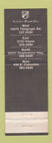 Matchbook Cover - Splane Electric Supply Detroit MI