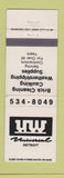 Matchbook Cover - Universal Detroit MI Weatherstripping