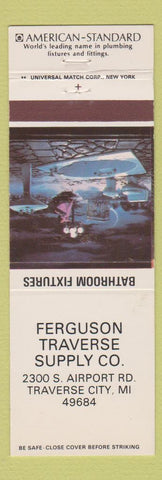 Matchbook Cover - Ferguson Traverse Supply Bathroom Fixtures Traverse City MI