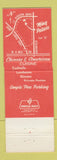 Matchbook Cover - Ming Palace Chinese Restaurant Southfield MI
