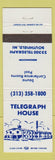 Matchbook Cover - Telegraph House Southfield MI