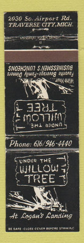 Matchbook Cover - Under the Willow Tree Traverse City MI WEAR