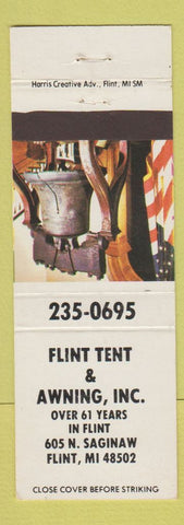Matchbook Cover - Flint Tent and Awning MI