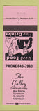 Matchbook Cover - The Galley St Ignace MI