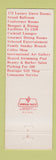 Matchbook Cover - Kingsley Inn Bloomfield Hills MI