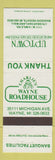Matchbook Cover - Uptown Seafood Steaks Madison Heights MI Wayne