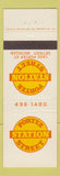 Matchbook Cover - Porter Station Street Detroit MI