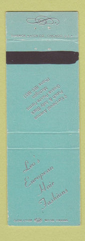 Matchbook Cover - Leo's European Hair Salon Grosse Pointe Farms MI