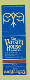 Matchbook Cover - Varsity House Motel  MI