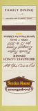 Matchbook Cover - Sveden House Smorgasbord Kalamazoo Saginaw Lansing MI