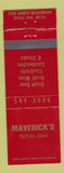 Matchbook Cover - Maverick's Royal Oak MI restaurant