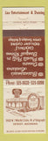 Matchbook Cover - Oak Barrel Supper Club Detroit MI