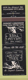 Matchbook Cover - Under the Willow Tree Traverse City MI