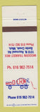 Matchbook Cover - Modern Transit Mix Concrete Battle Creek MI