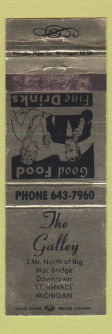 Matchbook Cover - The Galley St Ignace MI WEAR