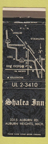 Matchbook Cover - Shalea Inn Auburn Heights MI