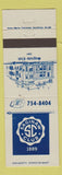 Matchbook Cover - Saginaw Club MI