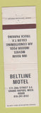 Matchbook Cover - Beltline Motel Grand Rapids MI