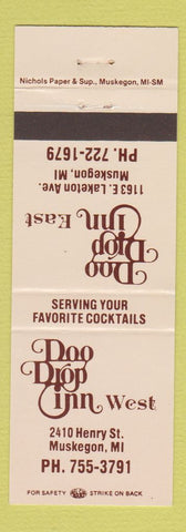 Matchbook Cover - Doo Drop Inn Muskegon MI