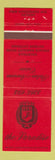 Matchbook Cover - The Paradise Italian Restaurant Detroit MI