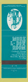 Matchbook Cover - More L Bow Room Restaurant Roseville MI