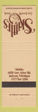 Matchbook Cover - Skittles Restaurant Jackson MI